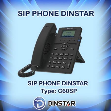 SIP PHONE DINSTAR C60SP