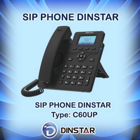 SIP PHONE DINSTAR C60UP