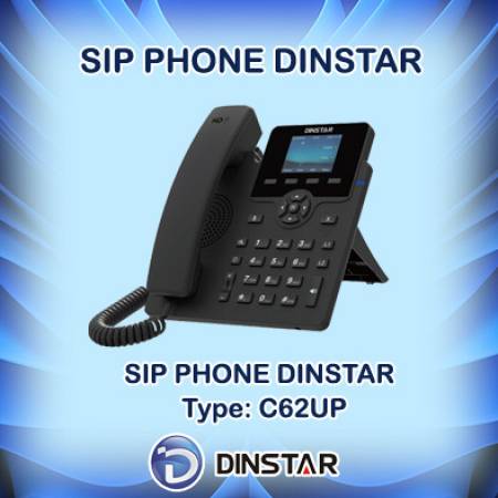 SIP PHONE DINSTAR C62UP