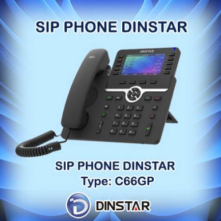 SIP PHONE DINSTAR C66GP